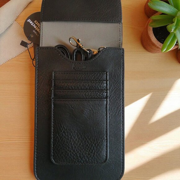 K. Carroll Accessories Harper Crossbody - Black -Great to carry essentials! - Picture 3 of 12